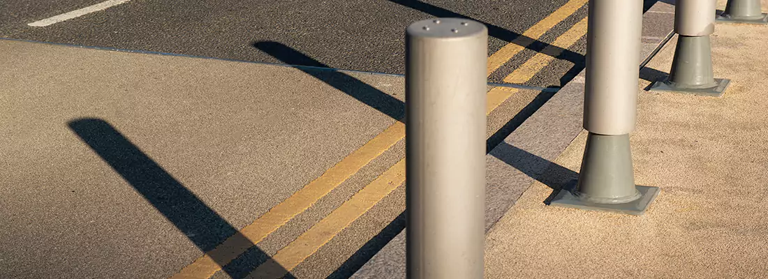 Custom Retractable Barrier Column Installations in Hialeah, FL