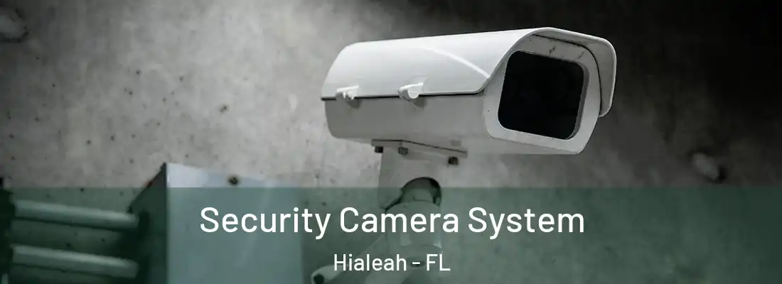  Security Camera System Hialeah - FL